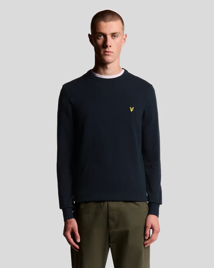 Afbeelding van KN2136V Dark Navy Heren Trui -  Lyle & Scott